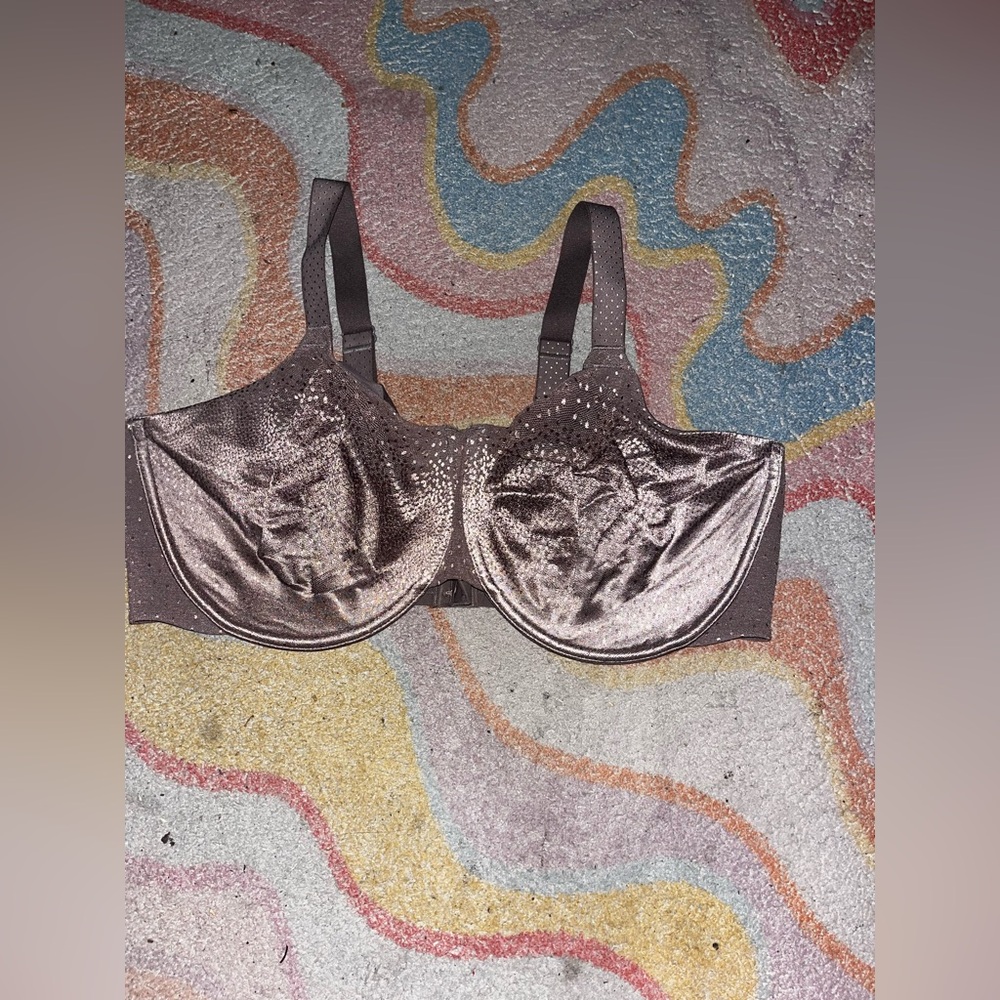 Walcoal Minimizer Elegant Satin Underwire Bra